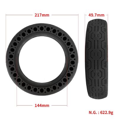 Wholesale 8.5 Inch Colorful Rubber Honeycomb Solid Tire for Xiaomi M365 Electric Scooter and Kick Scooters