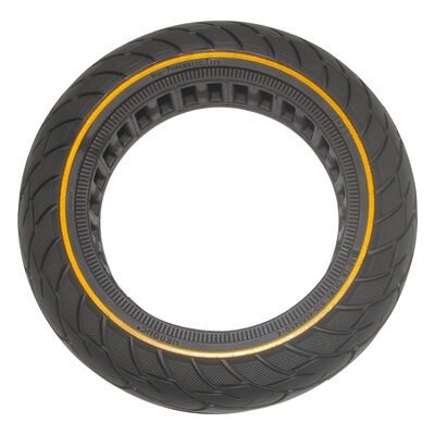 Solid Rubber Tire 10*2.5 Electric Scooter Elastic Honeycomb Tyre with Colorful Lines for Ninebot Max G30/G30D/G30P