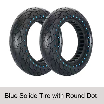 Solid Rubber Tire 10*2.5 Electric Scooter's Colorful Dot Elastic Honeycomb Tyre for Ninebot Max G30/G30D/G30P