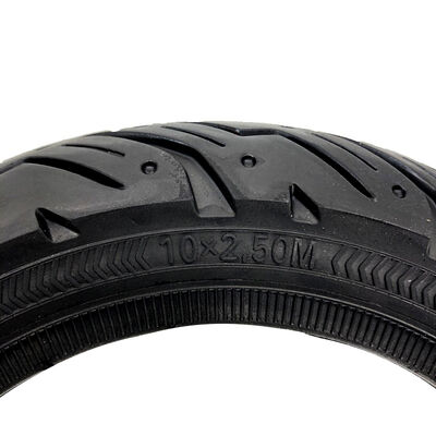 10 X 2.5 Solid Wheels Honeycomb Tire for Ninebot Max G30/g30 Electric Scooter Spare Parts Black 36V   Max G30 Scooter BJ 10X2.5M