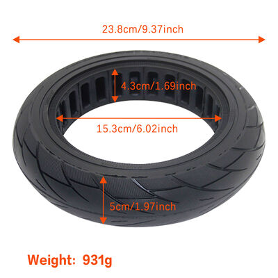 10*2.125 Solid Tire for Ninebot Max G30 Electric Scooter,10*2.5 Solid Tire for  Ninebot F20 F25 F30 F40 Electric Scooter