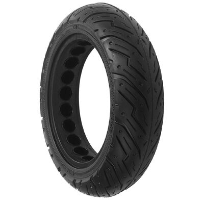 10*2.5 Inch Circle Tubeless Tyre Honeycomb Solid Rubber for Electric Scooter & Trottinette Lectrique Durable Accessories