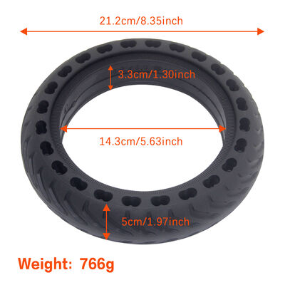Durable 8.5x2.0 Inch Honeycomb Solid Tyre Rubber Scooter Tires for Electric Scooter Wheel Accessories