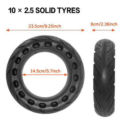 Kugoo M4 Electric Scooter Spare Parts 10x2.50 Honeycomb Solid Tyre Rubber Wheel 10*2.5 Inch for Kids' Scooters