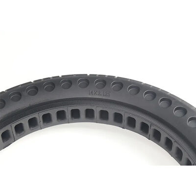 14-Inch Honeycomb Solid Tyre Airless Tires 14x2.125 Rubber Tyres for Electric Bicycle Accessories for Electric Scooters