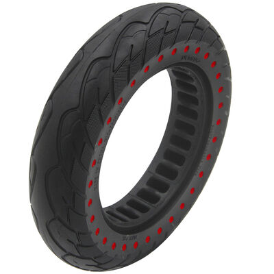 10x2.125 Inches Red Dot Factory No-Flat Shock Absorption Airless Solid Tires for Xiaomi Electric Scooter Factory Accessories for