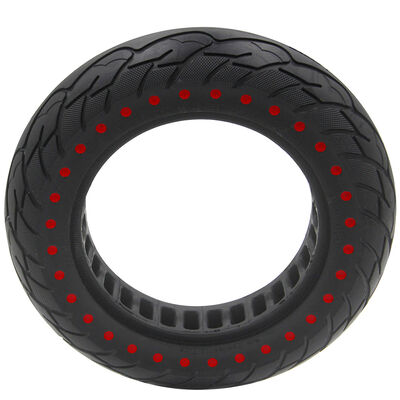 10x2.125 Inches Red Dot Factory No-Flat Shock Absorption Airless Solid Tires for Xiaomi Electric Scooter Factory Accessories for