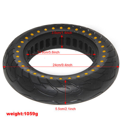 10 Inch Honeycomb Airless 10x2.125 New Arrival Hollowed Inside  Kickscooter Tire for Xiaomi Electric Scooter Trottinette