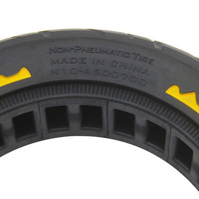 10x2.5 Inch Thickened Vacuum Honeycomb Solid Tire with Shock Absorber for Electric Scooters