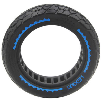 10 Inch Fat Honeycomb Solid Tire with Shock Absorber for Ninebot G30 Max Scooter Parts