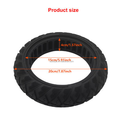8.1x2 Durable and Shock-Absorbing Anti-Puncture Solid Tire For M4 Go E2 E2Plus Electric Scooter accessories