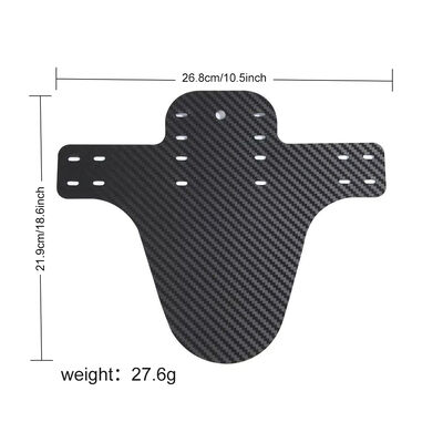 Universal Simple RainGuard Bike Fender Portable Mudguard Accessaries for Mountain Bikes and Scooters