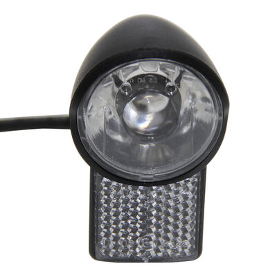 Factory Custom design 2-Pin Waterproof Front Light Electric EBike & Bicycle Headlight Electric Scooter Spare Parts
