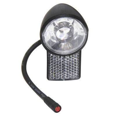 Factory Custom design 2-Pin Waterproof Front Light Electric EBike & Bicycle Headlight Electric Scooter Spare Parts