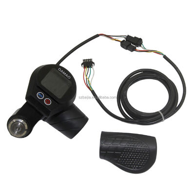 DAMAO Waterproof 5pin SM Plug Lcd Display with Locked for Electric Bike /scooter accessories