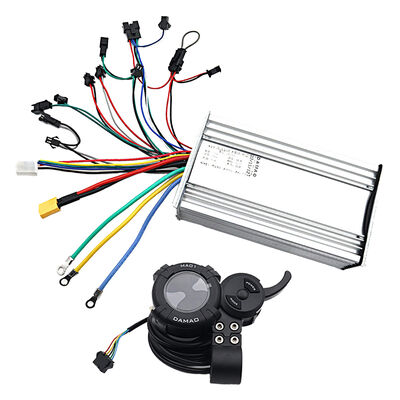 High-End 72V 50A Dual-Drive Accelerator Display 12-Tube Aluminium Electric Scooter with DAMAO LCD Dual-Control