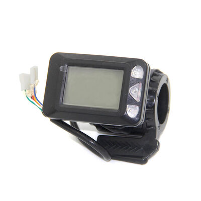 24V 14A 250W Electric Scooter Controller Set with LCD Display & Thumb Throttle Disc Brake Accessory for Ebike