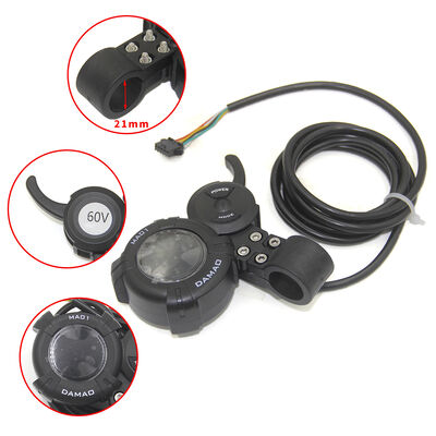 DAMAO 36V-60V 25A Display Finger Throttle Electric Scooter Parts E-Scooter Controller Set Accessories