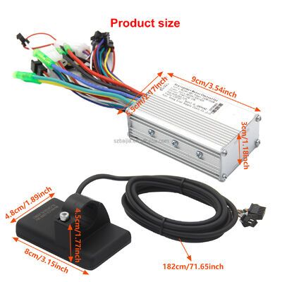 Wholesale Brainpower Motor Kit for Electric Scooter Repair Conversion S866 Speed Display Controller 24V 36V Scooter Accessories