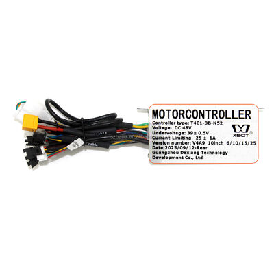 T4C1-DB-N52 48V 25A Brushless Motor Controller for 10 Inch 6/10/15/25 Scooter Accessories
