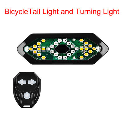 Hot Selling Bicycle Bike Tail Light Set Remote Control Rechargeable with Battery Power Supply Spare Parts