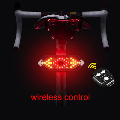 Hot Selling Bicycle Bike Tail Light Set Remote Control Rechargeable with Battery Power Supply Spare Parts