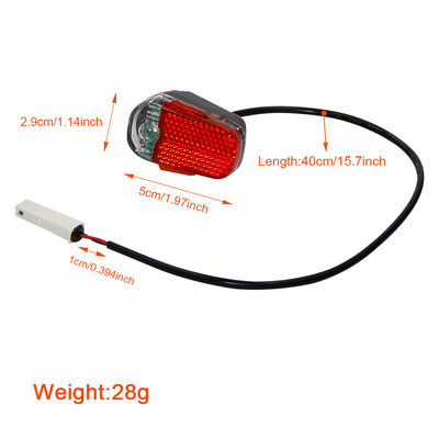 Max G30D Electric Scooter Accessories Rear Fender Taillight Stoplight Lamp Mudguard Lights-Sharing Scooter Parts
