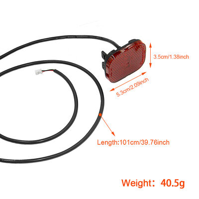 Mi4 G30 Original Taillights With Wire Waterproof Rear Fender Light for Mi4 G30  Electric Scooter Stoplight Part