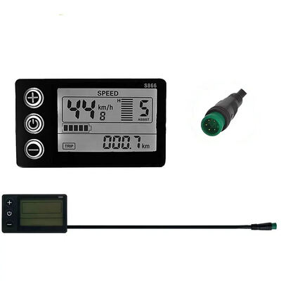 24V 36V 48V Electric Scooter Control Panel with LCD Display Plug Replacement for Kids' Scooter Accessories Parts