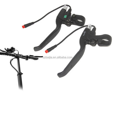 Black Brake Lever Aluminum Alloy Handle Clutch Levers Replacement for KUGOO M4 PRO electric scooter accessories parts