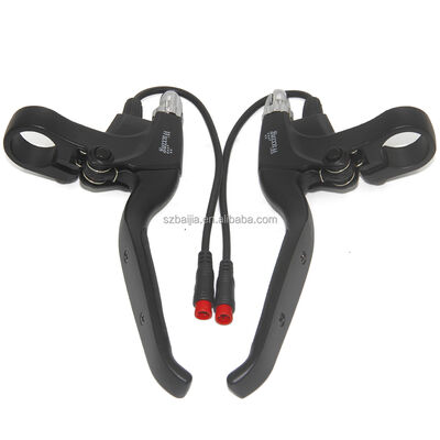 Black Brake Lever Aluminum Alloy Handle Clutch Levers Replacement for KUGOO M4 PRO electric scooter accessories parts