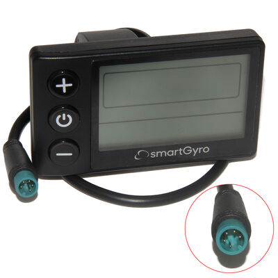 Smartgyro Digital Meter Speedometer Panel Screen with Waterproof Data Display Accessory Parts for E-Bike and Electric Scooter