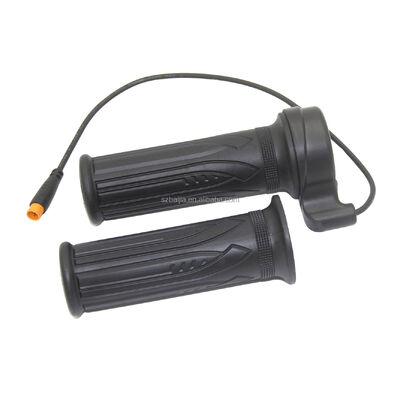 Waterproof Handle Electric Bicycle Twist Throttle Electric Parts for Ebike /fatBike Motorcycle Tricycle Hall Sensor Accelerator