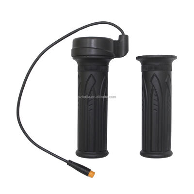 Waterproof Handle Electric Bicycle Twist Throttle Electric Parts for Ebike /fatBike Motorcycle Tricycle Hall Sensor Accelerator