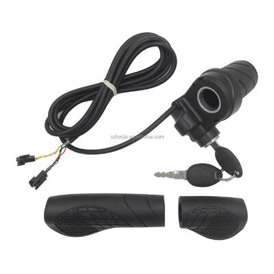 Universal Electric Hub Motor Kit Twist Throttle Half-Bar Throttle with Electric Lock for electric scooter E-Bike & Thumb Bicycle