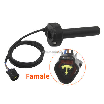 Electric Motorcycle E-bike Turn Grip Scooter Throttle SM-3A Connector for SURON Light Bee SURON Dirt Bicycle Motocross Parts