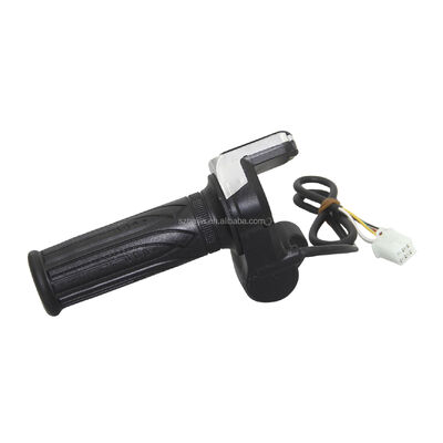 Electric e-bike Handlebar LCD Display Twist scooter Throttle Accelerator Grip with Key Lock for E-bike E Scooters accessories