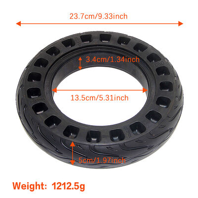 10-Inch Electric Scooter Accessory Inflation-Free Rubber Elastic Explosion-Proof 10x2.125 Tire 10x2.125 Shock Absorption