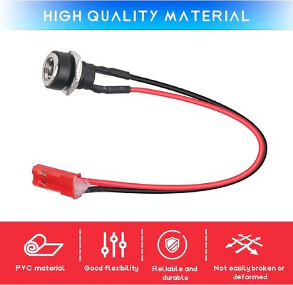 GOTRAX GXL V2 XR Elite XR Ultra Rival Electric Scooter Charger Port Replacement Part Coaxial 5.5 mm OD 2.5 mm ID Cable 36V Disc