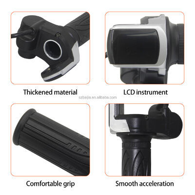 scooter throttle 24V 36V 48V Brushless Motor Universal Speed Regulation Battery Display Knobs Electric Bicycle Accessories