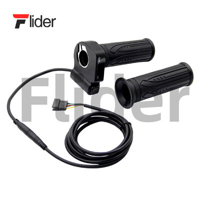 Throttle Grip Replacement for Jetson Haze Folding EBike for DYU Electric Bicycle with Cruise Control Button and LCD Volt