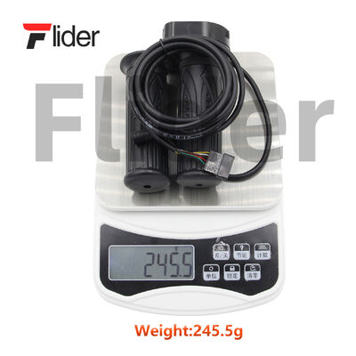 Throttle Grip Replacement for Jetson Haze Folding EBike for DYU Electric Bicycle with Cruise Control Button and LCD Volt