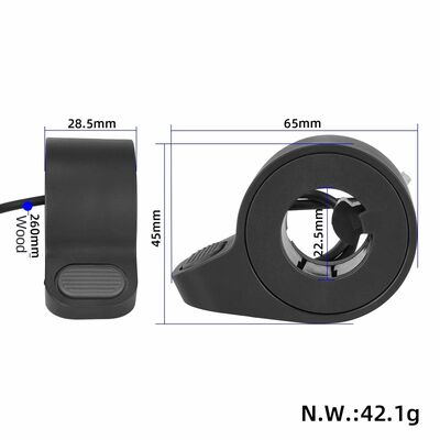 ABS Material Accelerator Thumb Dial Finger Operated Throttle for Xiaomi 5/5max/5pro Electric Scooter