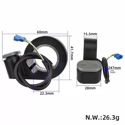 ABS Material Light Switch Steering Belt for Xiaomi 5/5max/5pro Electric Scooter Parts with 48V/36V/60V Voltage and Sports Style