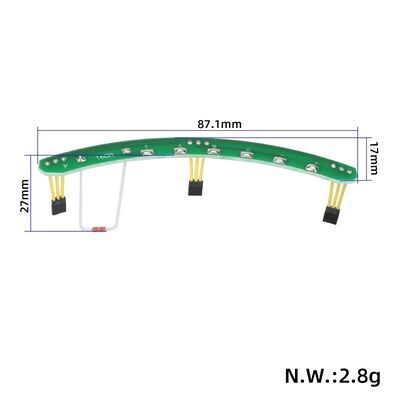 Xiaomi 5Plus Compatible Rear Motor Hall Sensor Board for Electric Scooters - Sensor Replacement Circuit Board