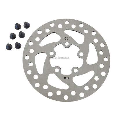 120mm Steel Brake Disc with 6 Hole for Xiaomi Pro Pro2 Electric Scooter Replacement Parts