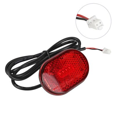 Xiaomi Mi5 Plus Compatible Rear Tail Light Brake Warning Light Stoplight for Electric Scooter Parts in Black