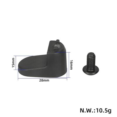 ABS Material Rear Fender Hook and License Plate Hook for Xiaomi 5Plus Electric Scooter Application