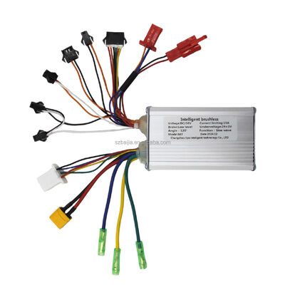 36V 15A Brushless Motor Controller with LCD Colour Display and Easy Installation for Electric Scooters