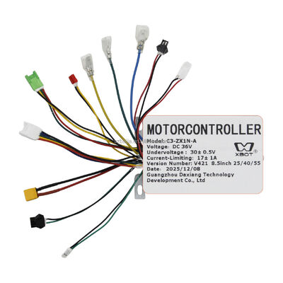 36V 17A Water Resistant E-Scooter Controller Kit and Motor Controller for 8.5 Inch Scooters